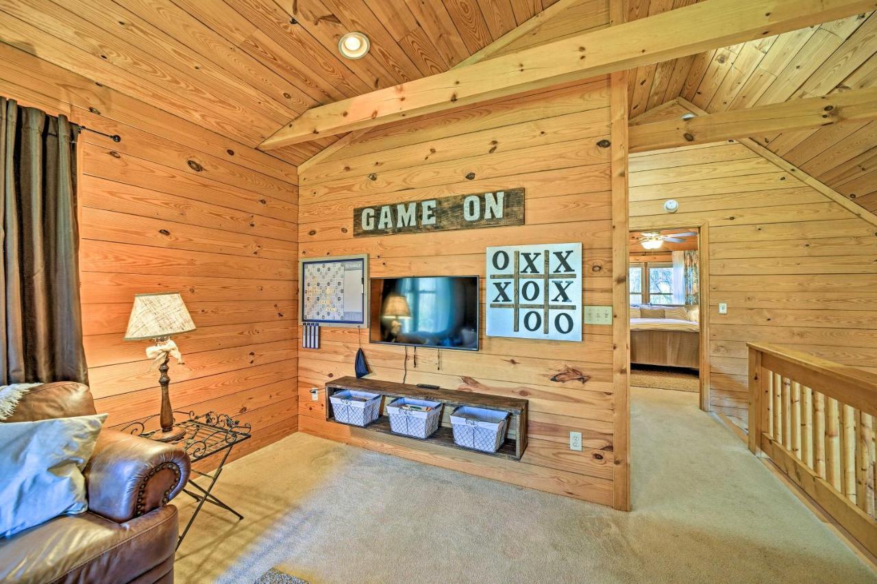 Villa Creekside Bryson City Cabin With Private Hot Tub Exterior foto